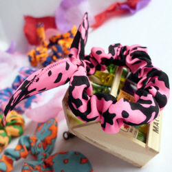 玫瑰刺繡蕾絲頭箍 韓國(guó)風(fēng)頭飾