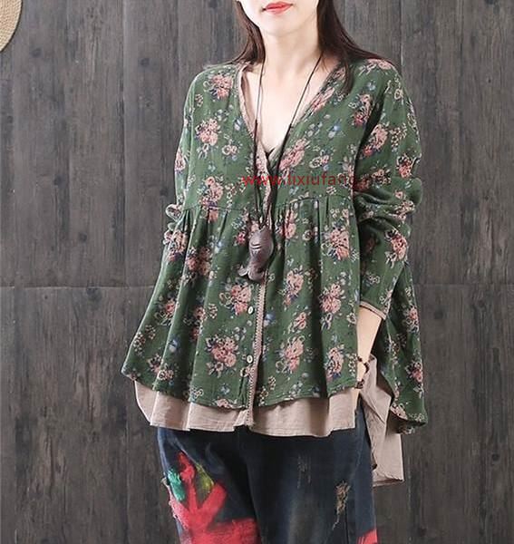 流行中國風(fēng)刺繡襯衫