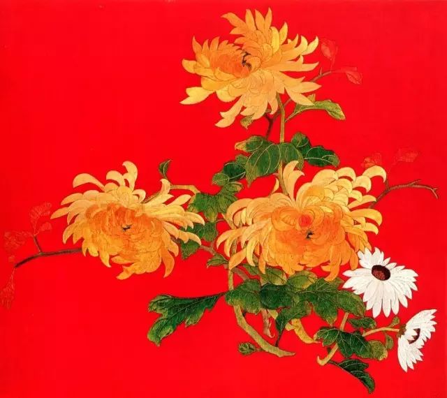 5、菊花圖案