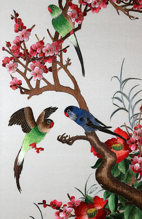 中國(guó)手工刺繡，永不過時(shí)的美